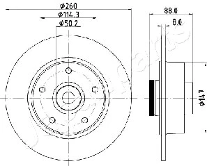Brake Disc (DP-0713)
