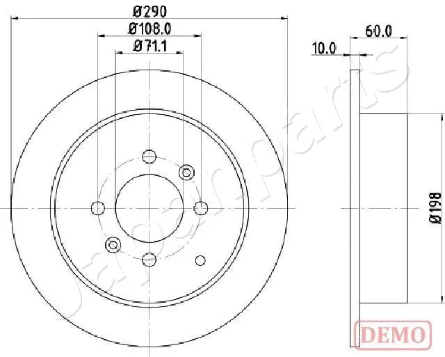Brake Disc (DP-0616C)