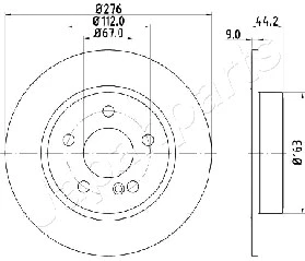 Brake Disc (DP-0502)