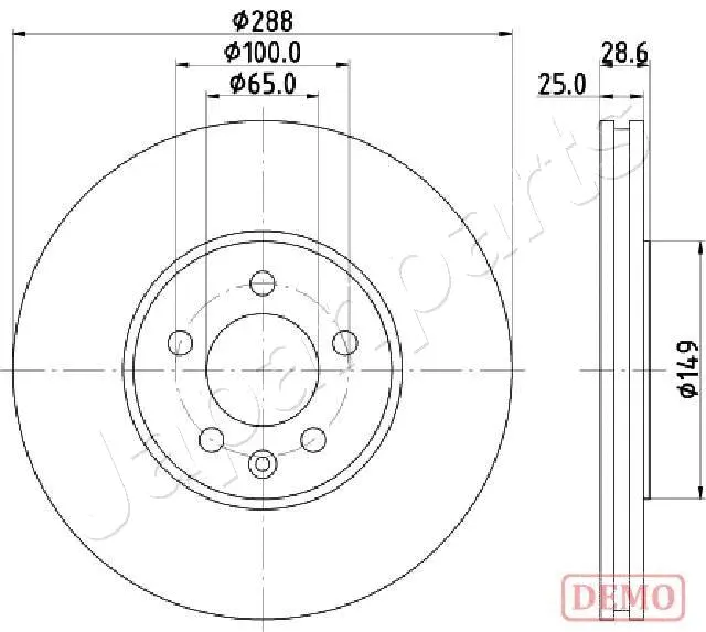 Brake Disc (DI-0950C)