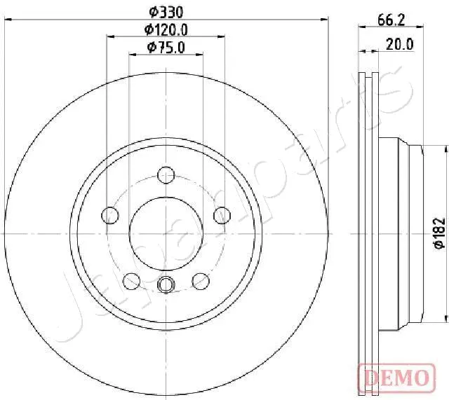 Brake Disc (DP-0118C)