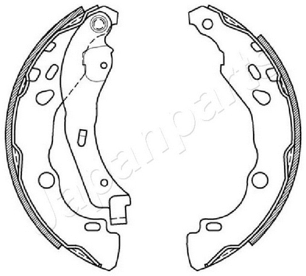 Brake Shoe Set (GF-0602AF)