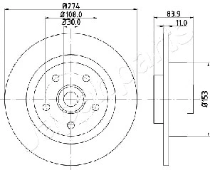 Brake Disc (DP-0704)