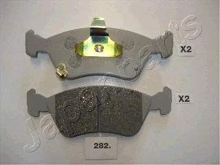 Brake Pad Set, disc brake (PA-282AF)