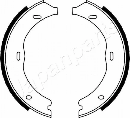 Brake Shoe Set, parking brake (GF-0504AF)