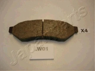 Brake Pad Set, disc brake (PP-W01AF)