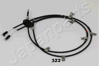 Cable Pull, parking brake (BC-322)