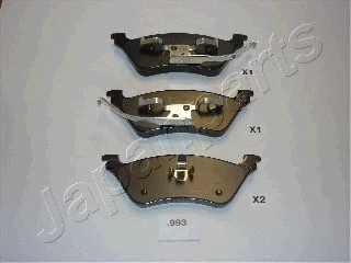Brake Pad Set, disc brake (PP-993AF)