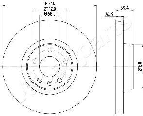 Brake Disc (DI-0927)