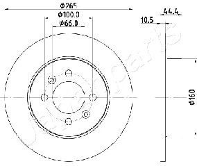 Brake Disc (DP-0708)