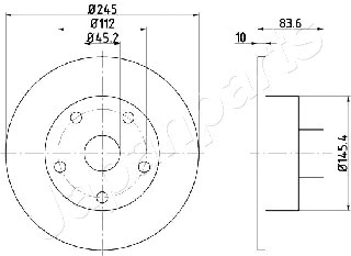 Brake Disc (DP-0906)