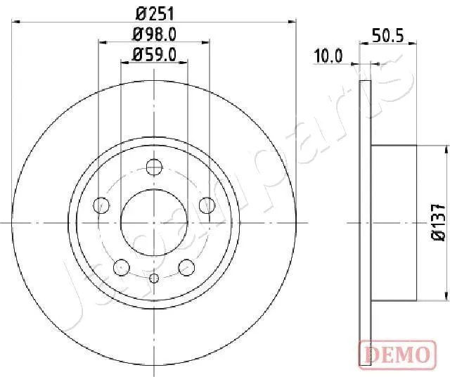 Brake Disc (DP-0202C)