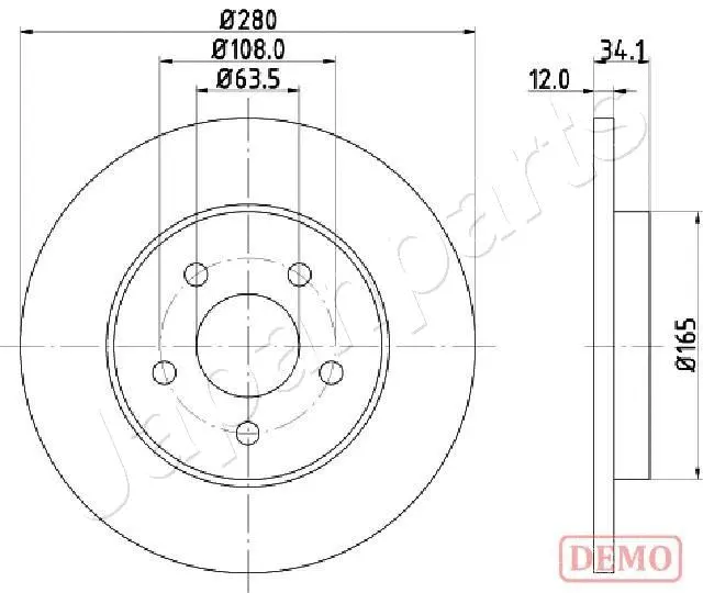 Brake Disc (DP-0309C)