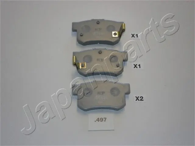 Brake Pad Set, disc brake (PP-497AF)