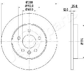 Brake Disc (DP-0908)