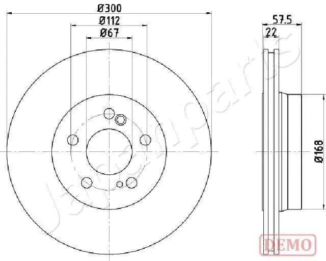 Brake Disc (DP-0517C)