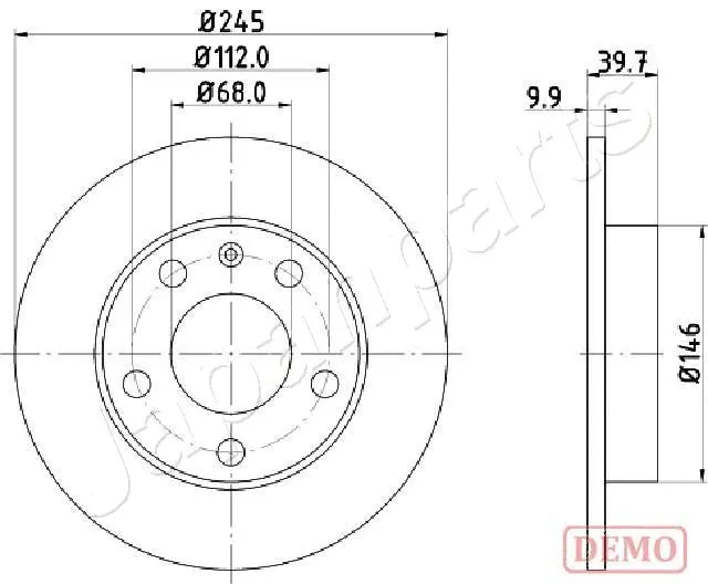 Brake Disc (DP-0929C)
