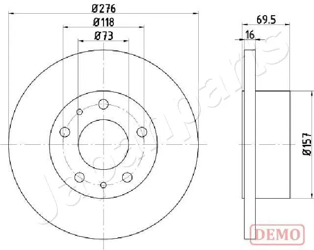 Brake Disc (DP-0223C)