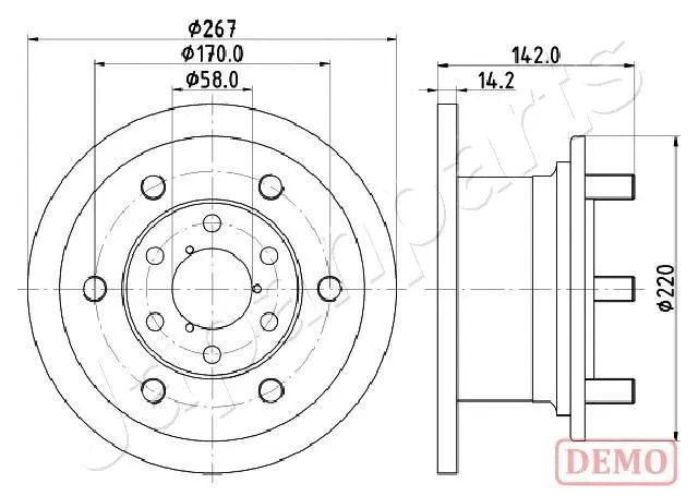 Brake Disc (DI-0254C)