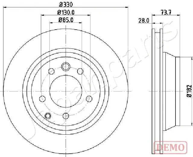 Brake Disc (DP-0918C)