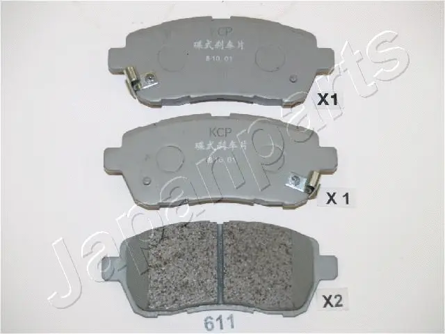 Brake Pad Set, disc brake (PA-611AF)