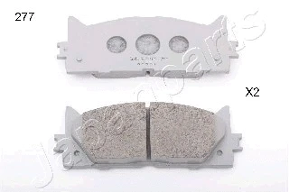 Brake Pad Set, disc brake (PA-277AF)