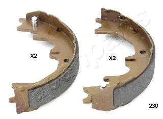 Brake Shoe Set, parking brake (GF-230AF)