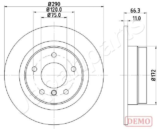 Brake Disc (DP-0103C)