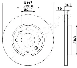 Brake Disc (DI-0630)