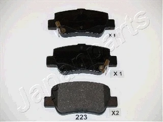 Brake Pad Set, disc brake (PP-223AF)