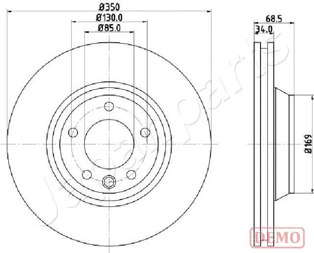 Brake Disc (DI-0931C)