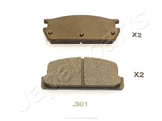 Brake Pad Set, disc brake (PP-301AF)
