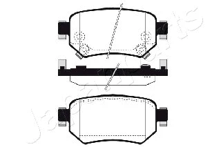 Brake Pad Set, disc brake (PP-319AF)