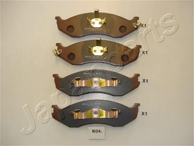 Brake Pad Set, disc brake (PA-K04AF)