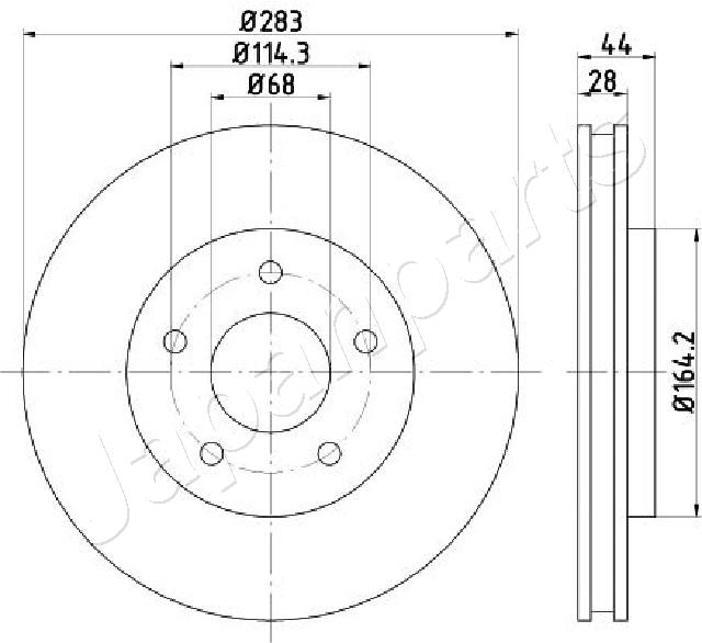 Brake Disc (DI-182C)