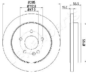 Brake Disc (DP-0522)