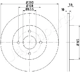 Brake Disc (DP-0304)