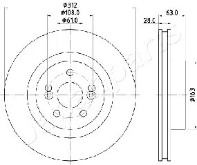 Brake Disc (DI-0701)