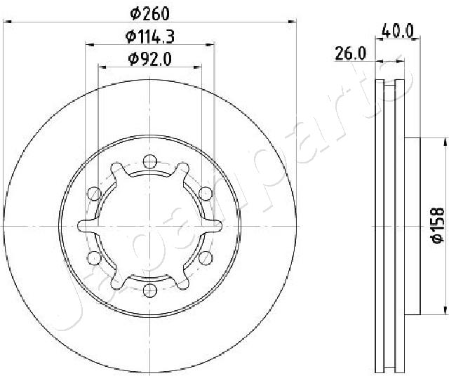 Brake Disc (DI-180C)