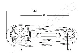 Mounting, engine