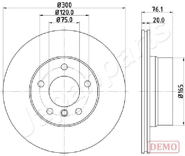 Brake Disc (DP-0136C)