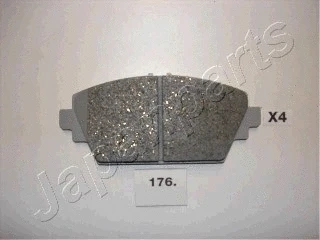 Brake Pad Set, disc brake (PA-176AF)