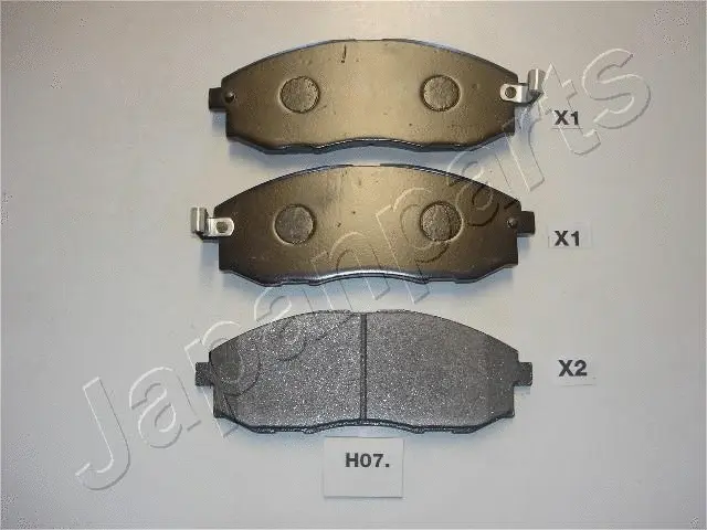 Brake Pad Set, disc brake (PA-H07AF)