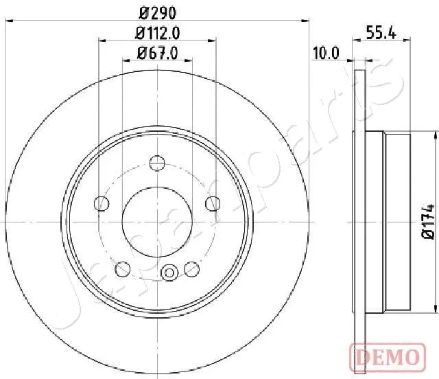 Brake Disc (DP-0507C)