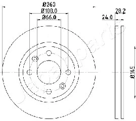 Brake Disc (DI-0632)