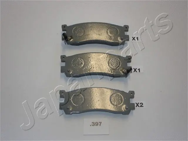 Brake Pad Set, disc brake (PP-397AF)