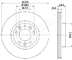 Brake Disc (DI-0638)