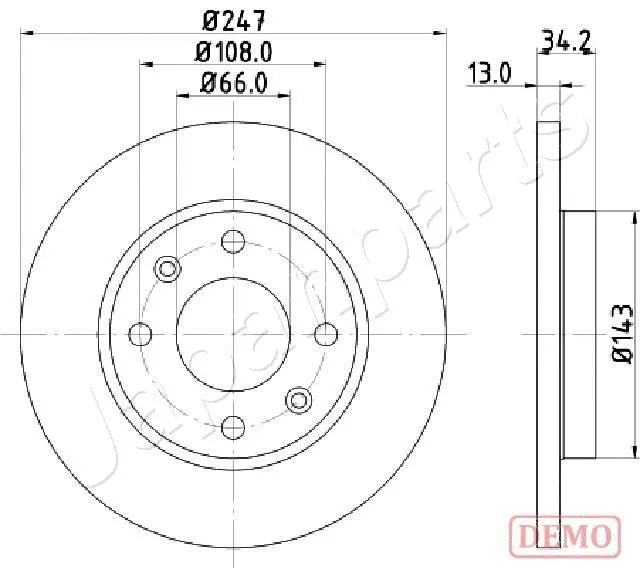 Brake Disc (DI-0630C)