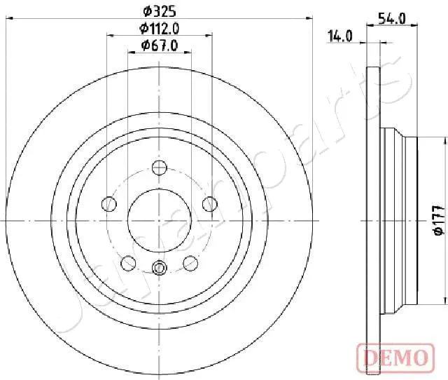 Brake Disc (DP-0521C)
