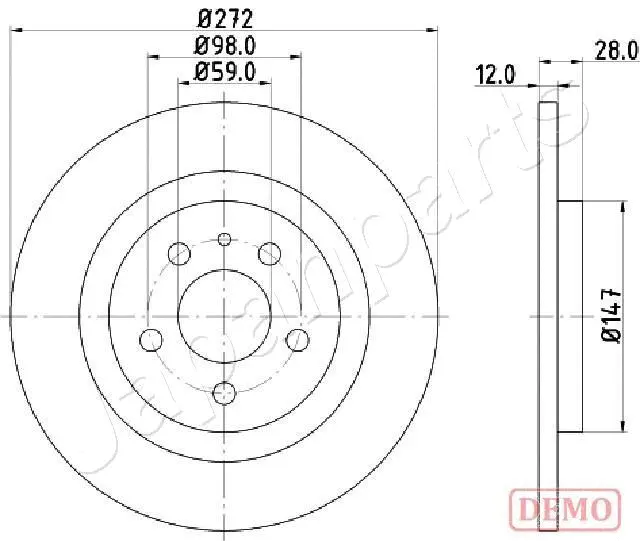 Brake Disc (DP-0606C)